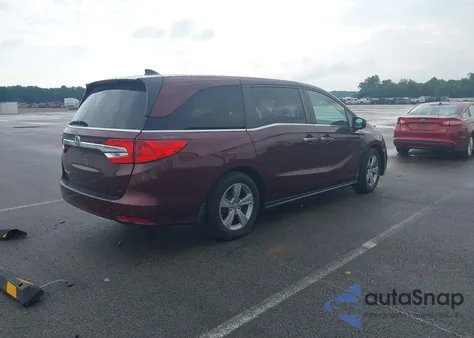 2018 Honda Odyssey Ex из США, поврежденный, VIN 5FNRL6H58JB094391